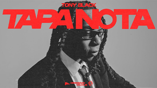 Tony Black tapa nota detalle inferior